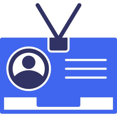 Televizyon. Web simgesi basit tasarım