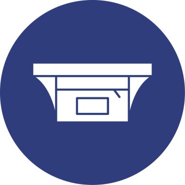 Modern b 'nin vektör illüstrasyonu eksik simgesi