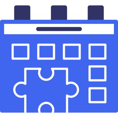 Takvim. Web simgesi basit tasarım