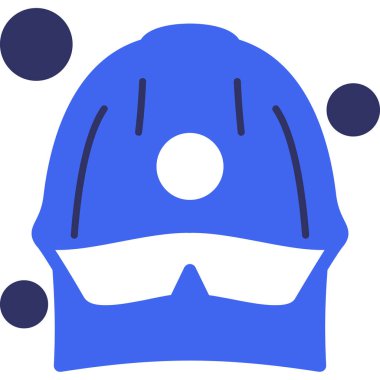 Beyaz arkaplanda kapsül simgesi, vektör illüstrasyonu