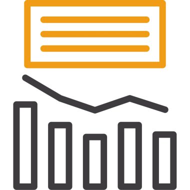 Bar çizelgesi. Web simgesi