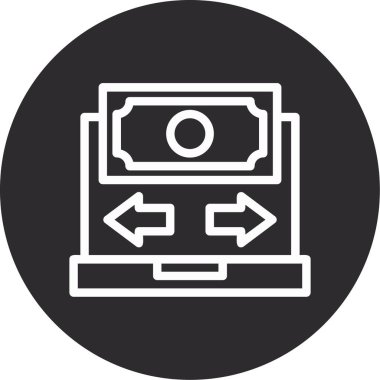 seo modern simgesinin vektör illüstrasyonu