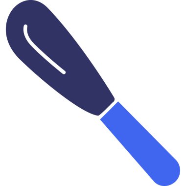 Kaşık. Web simgesi basit illüstrasyon