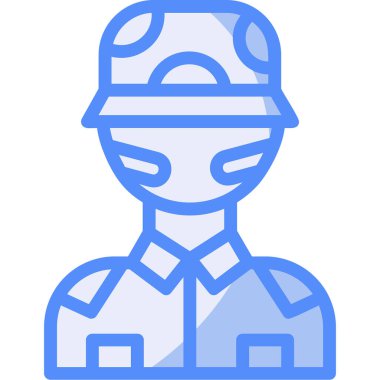 avatar işçi simgesi ana hatlarıyla