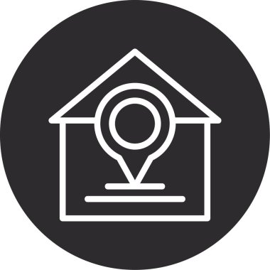 konum haritası simgesi, özet biçimi