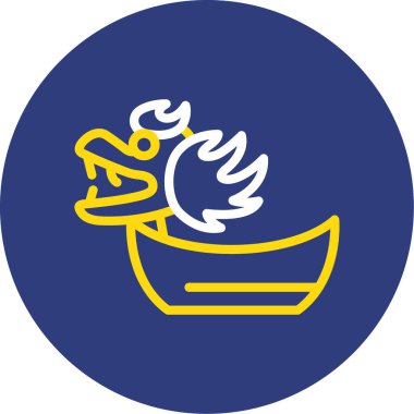 tekne web simgesi basit illüstrasyon