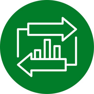 ok simgesi vektör illüstrasyonu