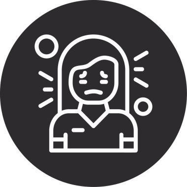 kadın kullanıcı simgesi, basit biçim