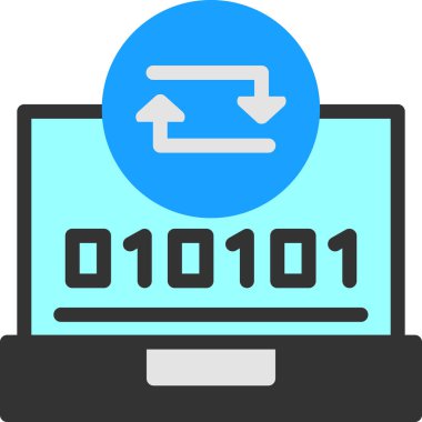 Web simgesi, basit vektör illüstrasyonu