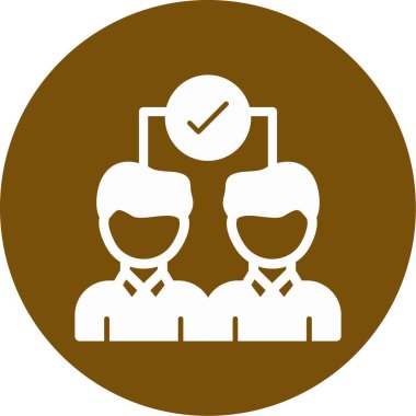 İnsan simgesinin vektör illüstrasyonu