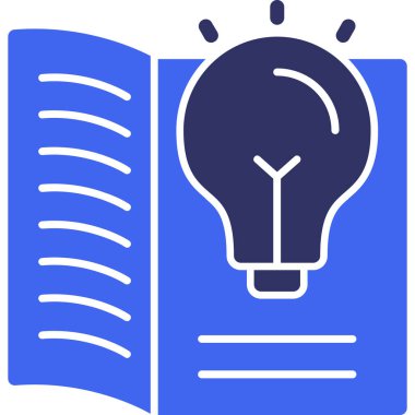 Ampul. Web simgesi basit illüstrasyon