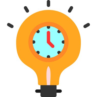 Alarm saat vektör simgesi