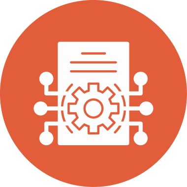 Modern düz tasarımın vektör simgesi