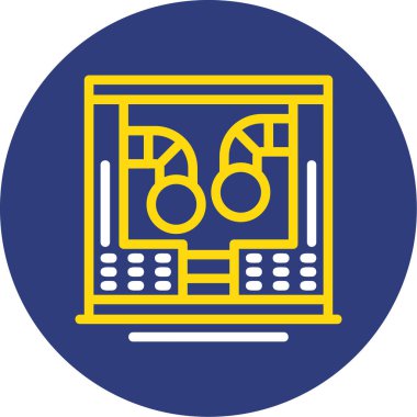 seo modern simge tasarımının vektör illüstrasyonu