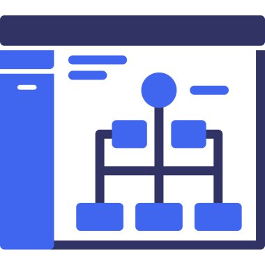 Otobüs. Web simgesi basit illüstrasyon