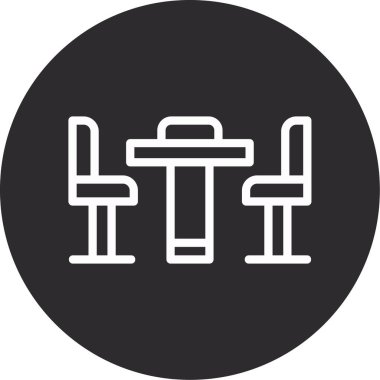 Modern simgenin vektör illüstrasyonu