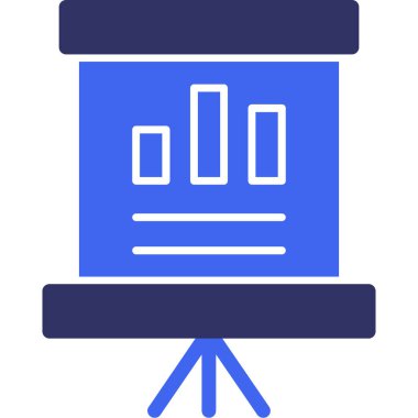 Reklam reklam ikonu düz stil