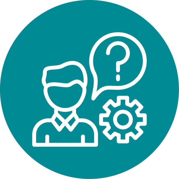 иконка управления бизнесом для команды и работы