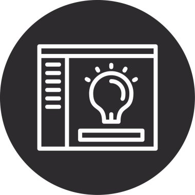 seo modern simgesinin vektör illüstrasyonu