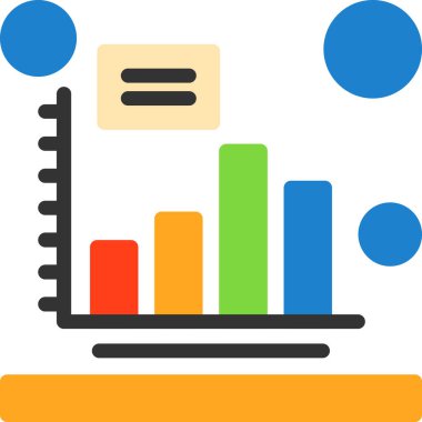 Çizelge. Web simgesi basit illüstrasyon