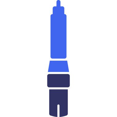 Modern b 'nin vektör illüstrasyonu eksik simgesi