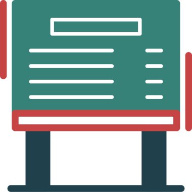 Pano & raporu için işletme yönetimi dairesi simgesi