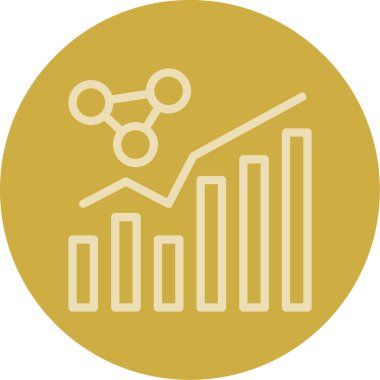 Modern simgenin vektör illüstrasyonu