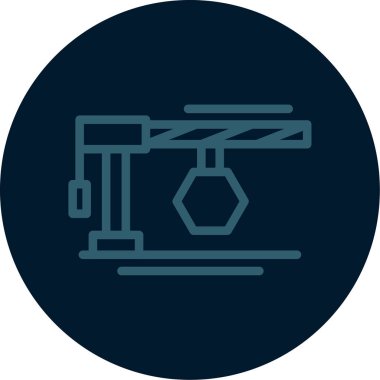 Modern simgenin vektör illüstrasyonu