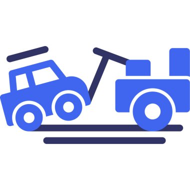 araba tamir simgesi vektör çizimi çizimi