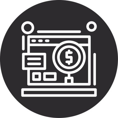 para simgesi, vektör illüstrasyonu