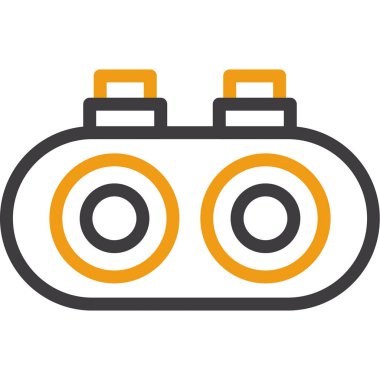 Modern bir simgenin vektör illüstrasyonu