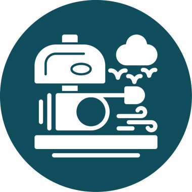 Kamera simgesi, vektör illüstrasyonu