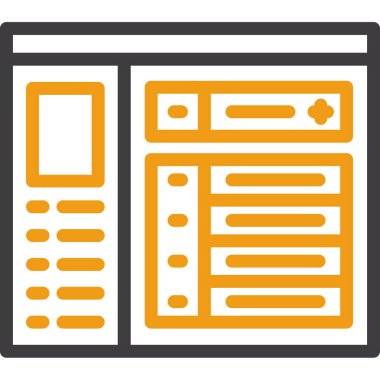 Web Arayüzü. Basit illüstrasyon