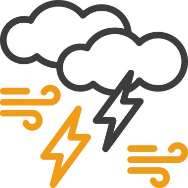 hava simgesi vektör illüstrasyonu