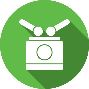 Bir kamera simgesinin vektör illüstrasyonu