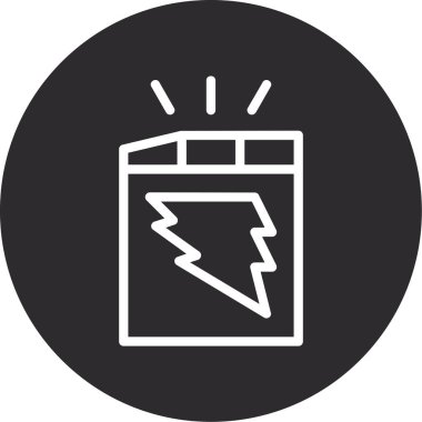 vektör enerji simgesi illüstrasyonu