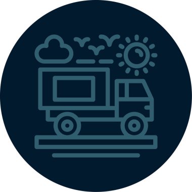 yiyecek ikonu vektör illüstrasyonu