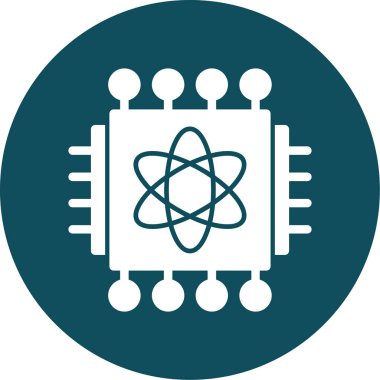 Bilim vektör ikonu. biçim iki renkli düz sembol, yumuşak yuvarlak açılar, beyaz arkaplan, yuvarlak açılar.