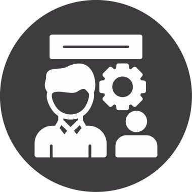 seo modern simgesinin vektör illüstrasyonu