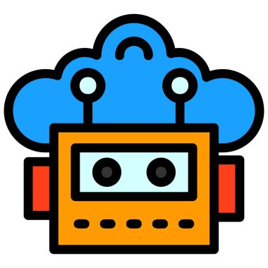 ses sistemi simgesi, vektör illüstrasyonu