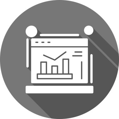 İş simgesinin vektör illüstrasyonu