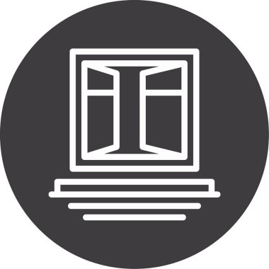 Yapı simgesinin vektör illüstrasyonu