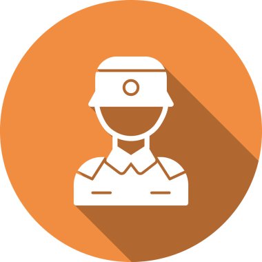 Şapkalı bir adamın vektör çizimi