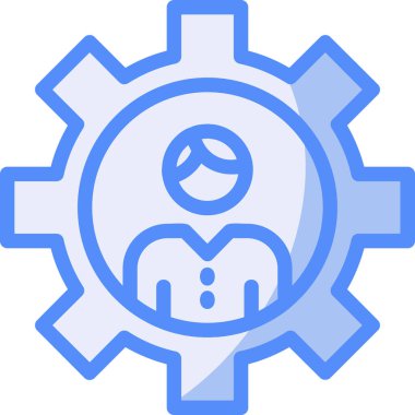 dişli dişli dişli simgesi - taslak biçimi