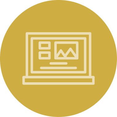 Seo simgesinin vektör illüstrasyonu