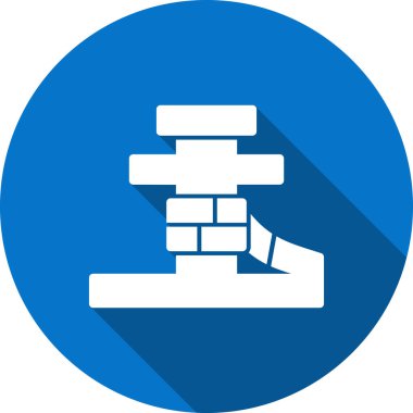 Yapı simgesinin vektör illüstrasyonu