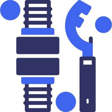 Fiş. Web simgesi basit illüstrasyon