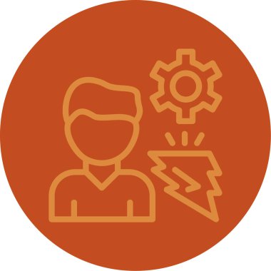 ayar vektör satırı simgesi