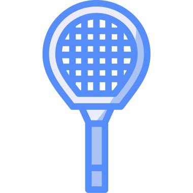 badminton raket vektör çizimi