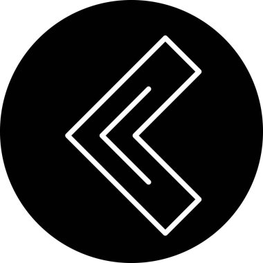 ok simgesi vektör illüstrasyonu